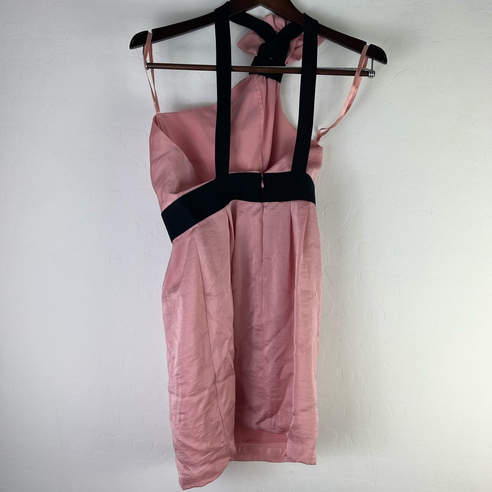 Bcbgeneration One-Shoulder Light Pink Cocktail Dr… - image 7